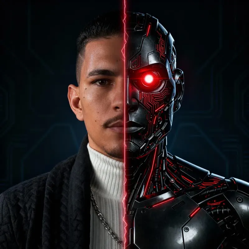 Raphael Cyborg — metade humano, metade máquina